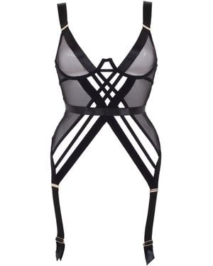 Bluebella Sawyer Wired Basque - Black