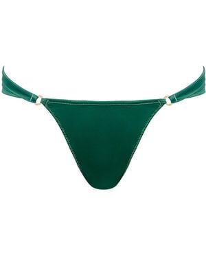Bluebella Bluebella Culotte En Satin Octavia - Vert