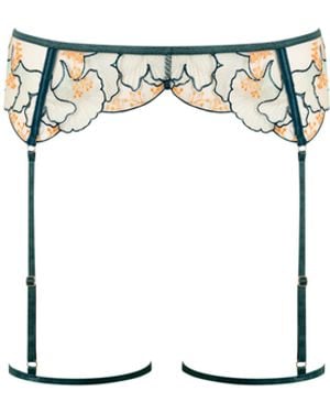 Bluebella Gianna Thigh Harness - White
