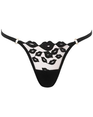 Bluebella Marian Embroidered Thong - Multicolour