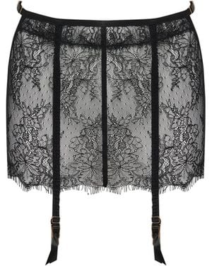 Bluebella Camelia Skirt Suspender Black
