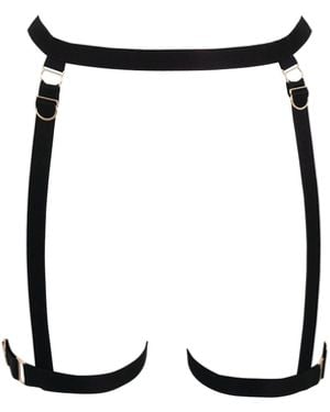 Bluebella Thea Thigh Harness - White