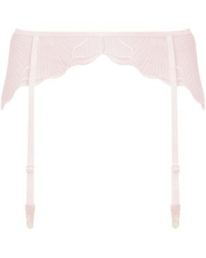 Bluebella Marabel Suspender Pearl - White