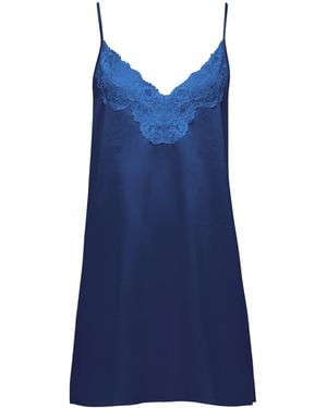 Bluebella Isabella Satin Chemise - Blue