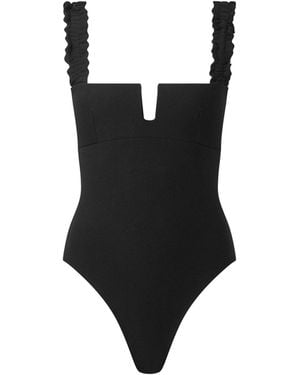 Bluebella Flores Ruffle Swimsuit - Black