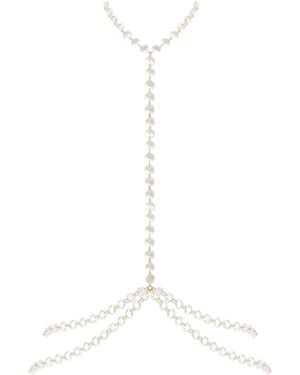 Bluebella Crystal Harness Clear - White