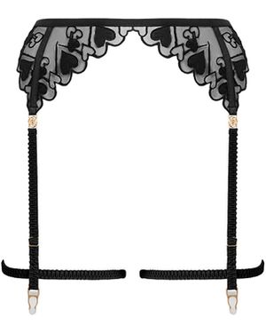 Bluebella Harlow Suspender Thigh Harness - Black