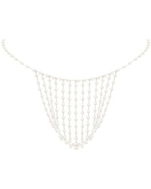 Bluebella Pearl Thong - White