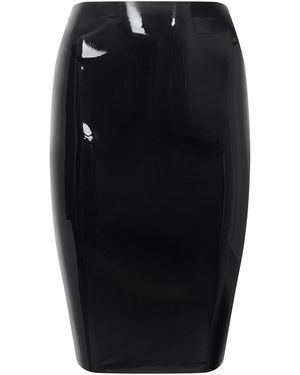 Bluebella Latex Skirt Black