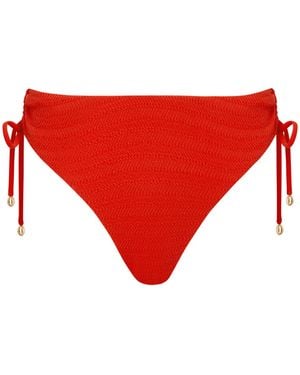 Bluebella Shala High-Waist Bikini Brief - Red