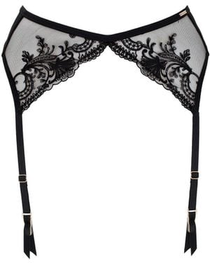 Bluebella Marseille Garter Belt - Black