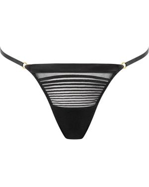 Bluebella Flyn Embroidered Thong - Multicolour