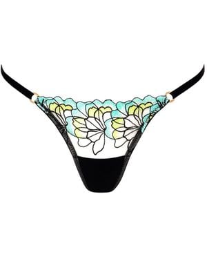 Bluebella Serena Brief Mint/Lemon - Metallic