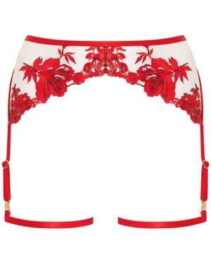 Bluebella Lavanya Suspender Thigh Harness - Red