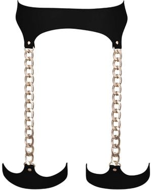 Bluebella Lotus Thigh Harness - Black