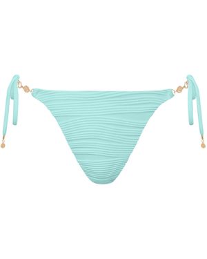 Bluebella Orta Tie-Side Bikini Brief Island Paradise - Blue