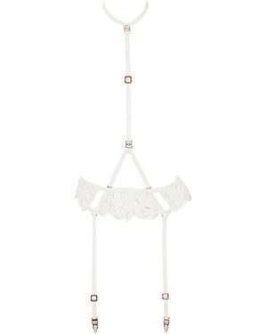Bluebella Isadora Suspender Harness - White