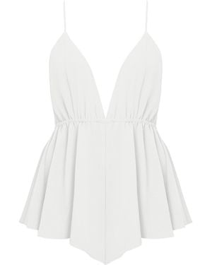 Bluebella Clementine Teddy - White