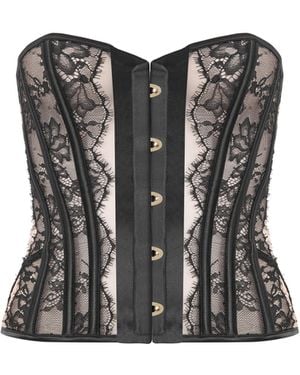 Bluebella Ana Lace Corset - Black
