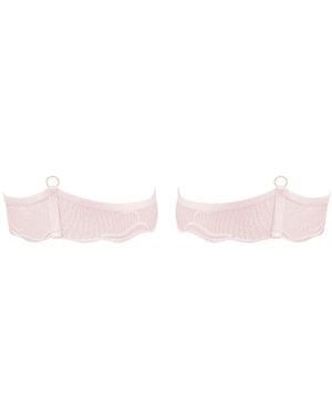Bluebella Marabel Detachable Thigh Garter Pearl - White