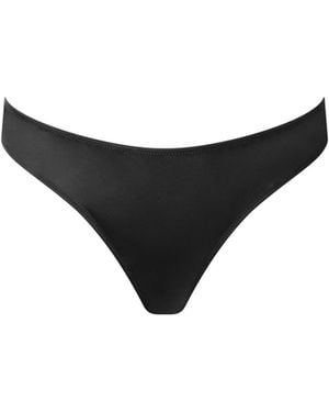 Bluebella Verona Satin Brief - Black