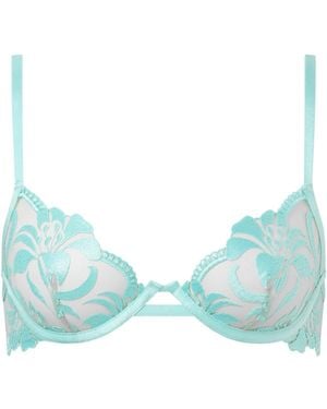 Bluebella Leonora Wired Bra Island Paradise/Sheer - Blue