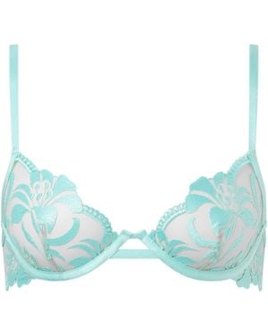 Bluebella Leonora Wired Bra Island Paradise/Sheer - Blue