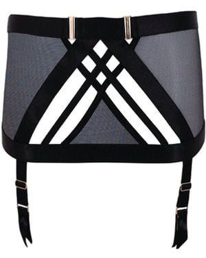 Bluebella Sawyer Skirt Suspender Black