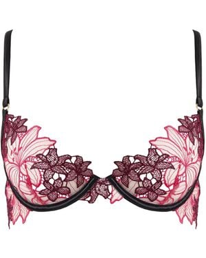 Bluebella Calantha Floral Bra Cherry Lacquer/Virtual - Pink
