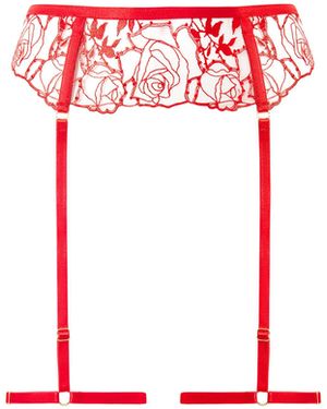 Bluebella Rosalie Thigh Harness - Red