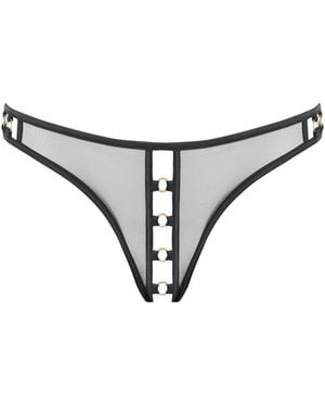 Bluebella Valeria Sheer Open Brief - White