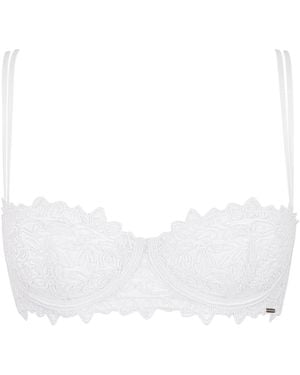 Bluebella Audrey Balcony Bra - White