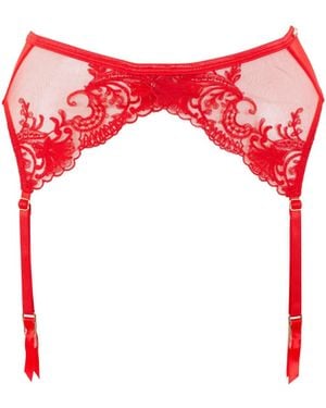 Bluebella Marseille Suspender - Red
