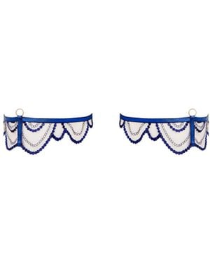 Bluebella Soraya Detachable Thigh Garter - White