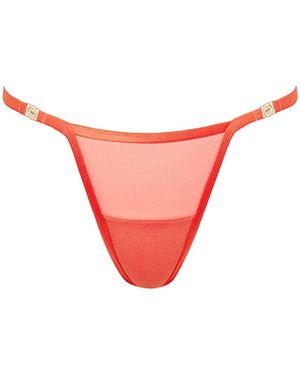 Bluebella Bluebella String Tali Corail Chaud - Rouge