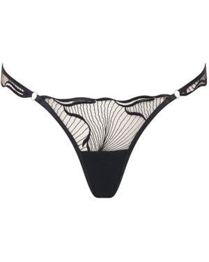 Bluebella Marabel Embroidered Sheer Brief - Multicolour