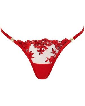 Bluebella Lavanya Floral Embroidered Thong