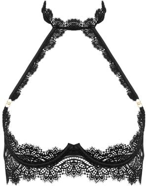 Bluebella Arella Open Harness Bra - Black