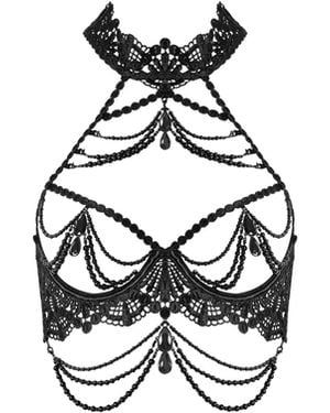 Bluebella Tanya Open Longline Bra - White