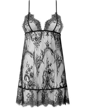 Bluebella Madeline Lace Chemise - Grey