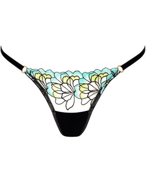 Bluebella Serena Brief Mint/Lemon - Metallic
