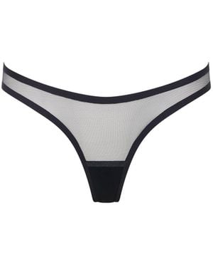 Bluebella Naomi Mesh Thong - Black