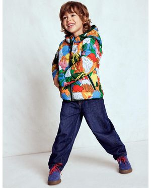 Boden Doudoune Repliable-Volcans Multi - Bleu