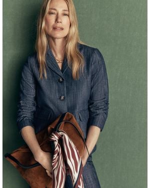 Boden Dartmouth Twill-Blazer - Grün
