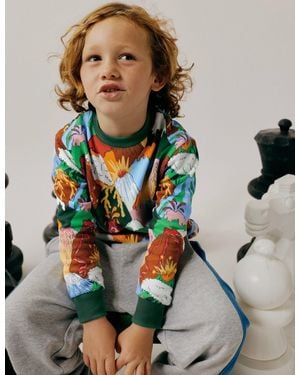 Boden Bedrucktes Sweatshirt Für Den Alltag - Mehrfarbig