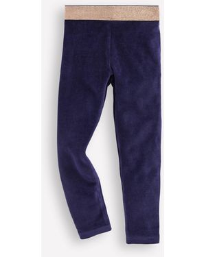 Boden Legging En Velours-Bleu Tribord