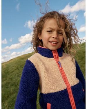 Boden Veste Douillette En Borg-Paysage - Bleu