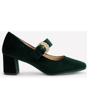 Boden Pumps Mit Schnallenriemen Und Blockabsatz - Schwarz