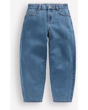 Boden Jean Ample-Denim Vintage Moyen - Bleu