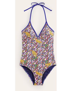 Boden Maillot de bain como à liens - Bleu